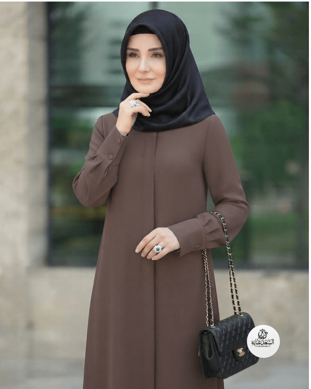 *"Hani" Abaya -Mocca* - alsaadabaya